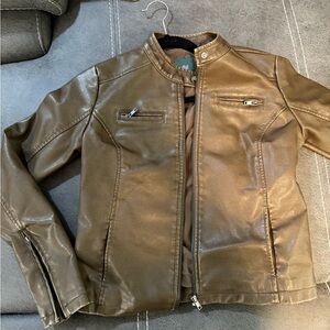 Wild Fable Brown Leather Jacket